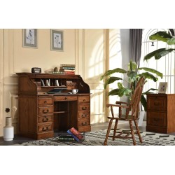 Colonial 54" Roll Top Desk