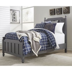 Cottage View Twin Bed - Gray Finish