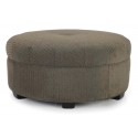970 Style Round Ottoman by Smith Brothers