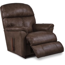 Reed Leather Rocking Recliner