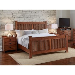 Mission Hill Queen Slat Bed
