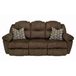Victory Reclining Sofa - Brown