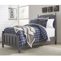 Cottage View Twin Bed (Gray)