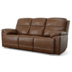 Cheyenne Leather Power Reclining Sofa Collection with Power Headrests & Lumbar