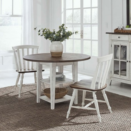 Rustic Heirloom Drop Leaf Dining Collection