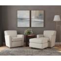 Kingman Fabric Swivel Glider