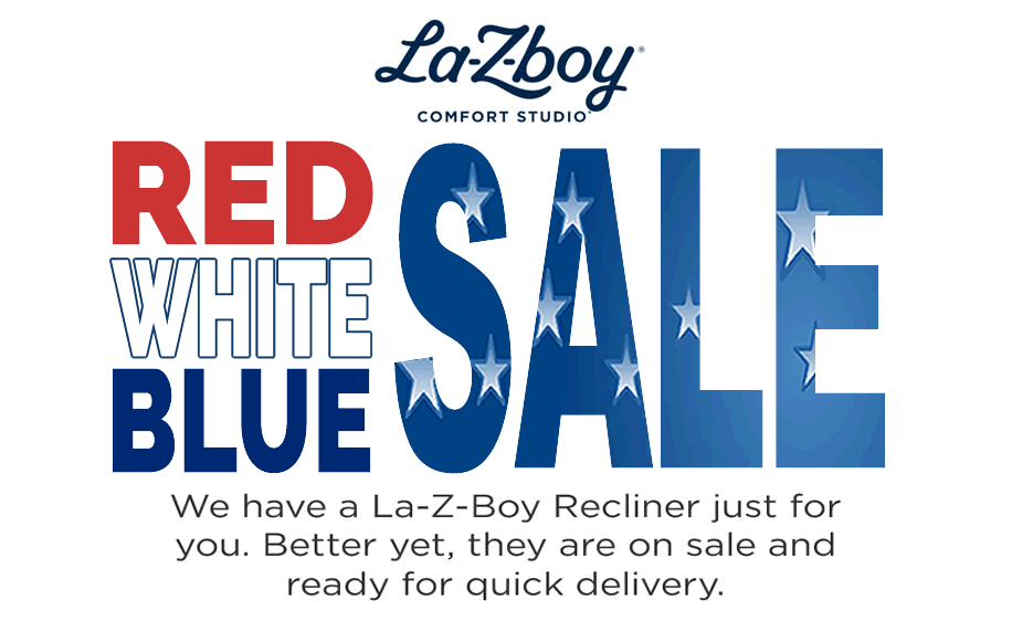 La-Z-Boy Red White & Blue Hot Buys